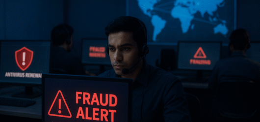 Unauthorized Call Centre Scam in Mumbai Targeting US Citizens via Antivirus Renewal Fraud